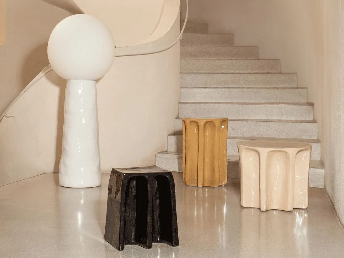 Круглый керамический журнальный столик pulpo Chouchou ARCH-00045925 - Вид №8