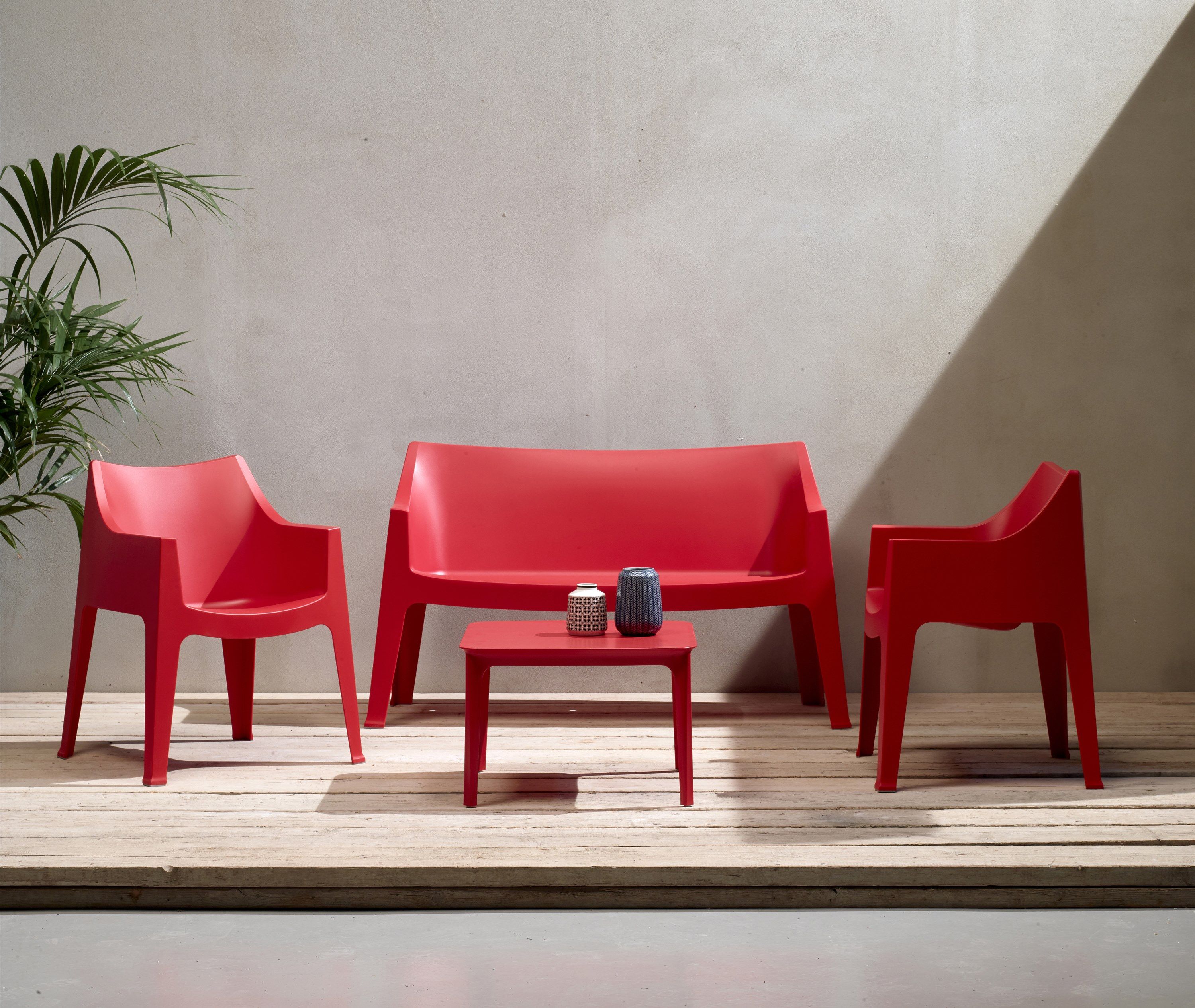 Штабелируемый стул из полипропилена с подлокотниками S-CAB Coccolona ARCH-00057264 - Вид №2