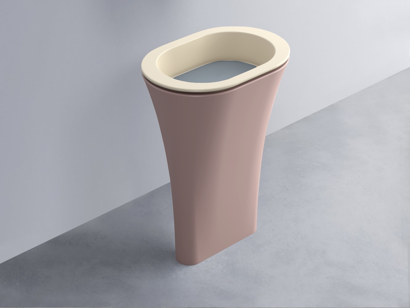 AMLA65-LN+AMPILO-BR+AMCOLO-CP Раковина Amedeo Ovale отдельностоящая cielo Enjoy + Amedeo Ceramica Cielo