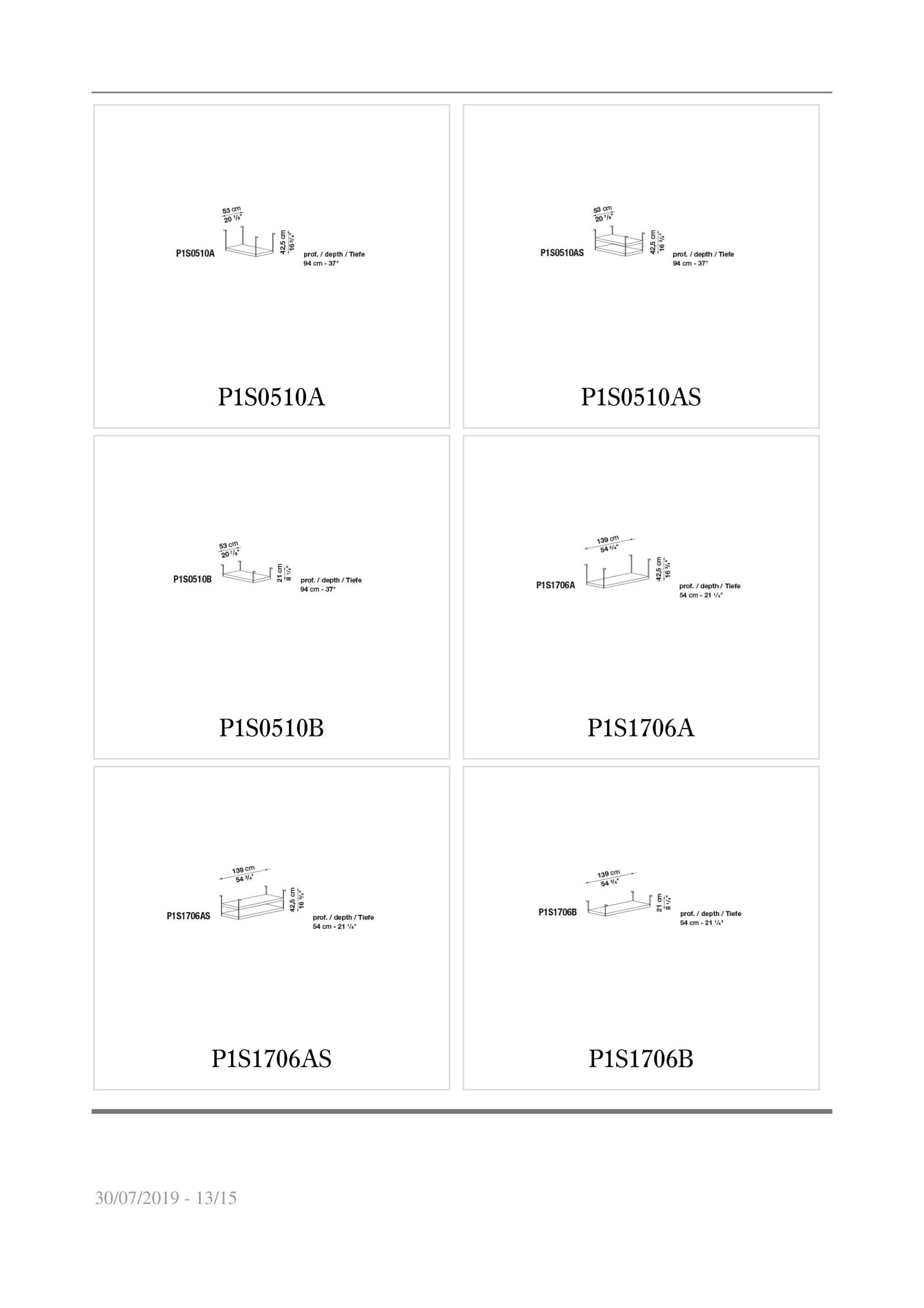 Стеклянный прямоугольный рабочий стол B&B Italia Project проект 1 ARCH-00107589 - Вид №9