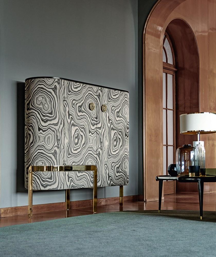 OPERA CONTEMPORARY Барная стойка с тканевой обивкой  41097/t  - Вид №1