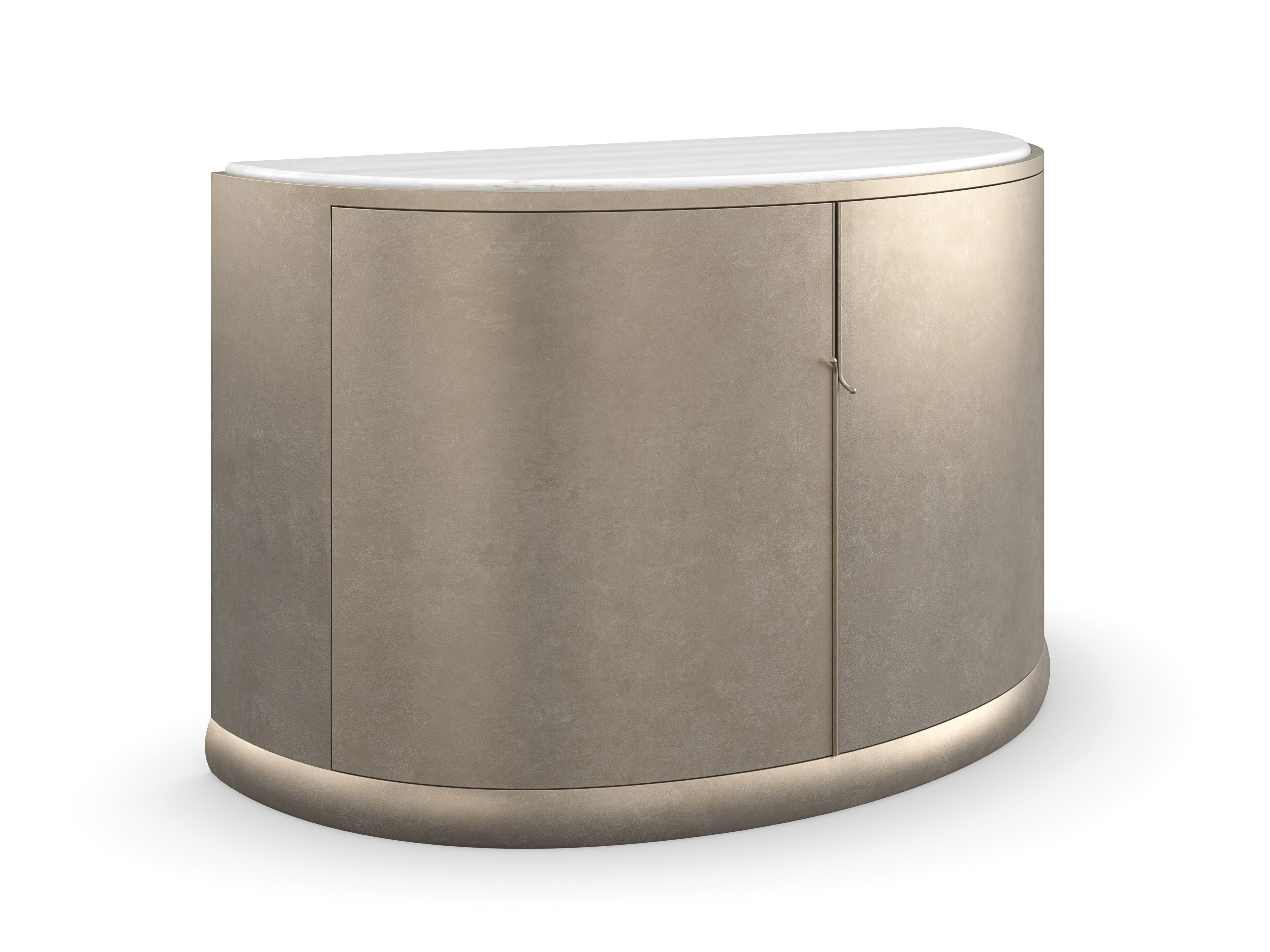 Шкаф с каменным верхом и распашными дверями Caracole MERIDIAN ARCH-00070149