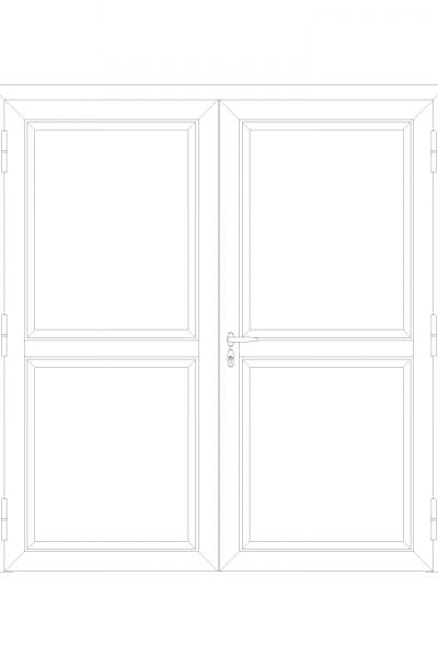 Алюминиевая входная дверь со стеклянными панелями NURITH IMPERO ARCH-00072669 - Вид №7