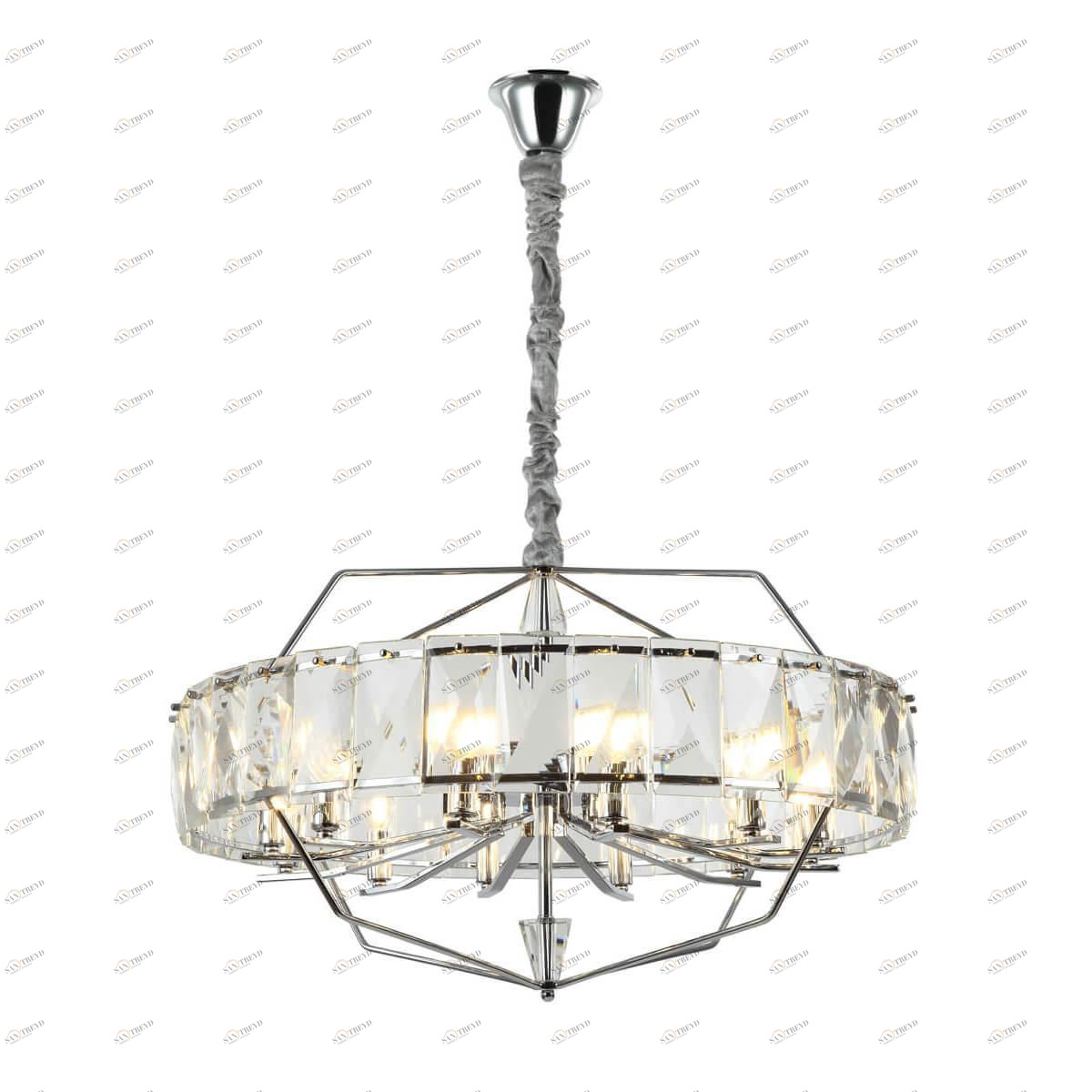 Подвесная люстра Stilfort Avenue 2090/09/12C STILFORT ДИЗАЙНЕРСКИЕ, AVENUE 00-3888486 Прозрачный;хром 