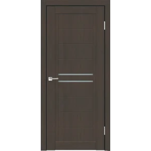 Комплект двери Некст 2 со стеклом 60x200 см ПВХ цвет черное дерево без доборов