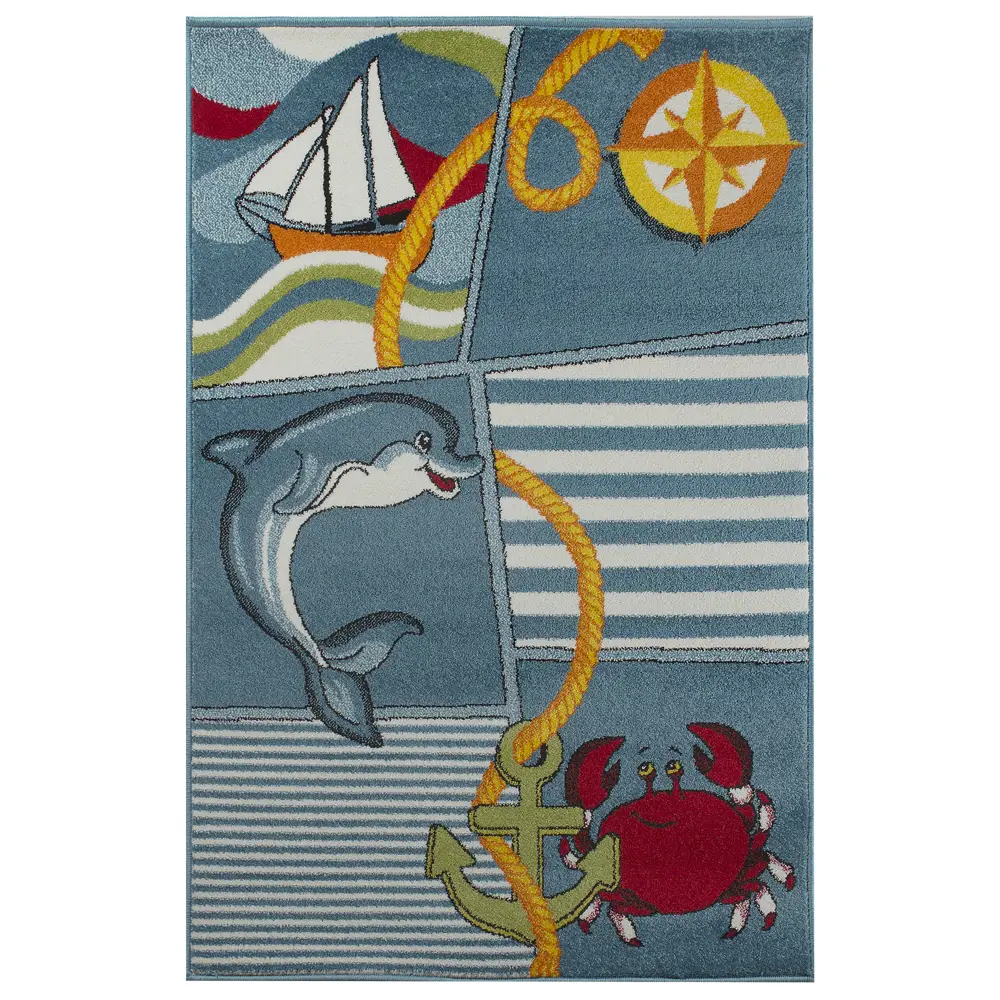 Ковёр детский Кристал 02 Кидс 1х1.5 м полипропилен MERINOS STLM-2008261