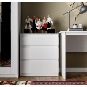 Комод Santreyd Праксис с тремя вместительными ящиками в скандинавском стиле 89393049