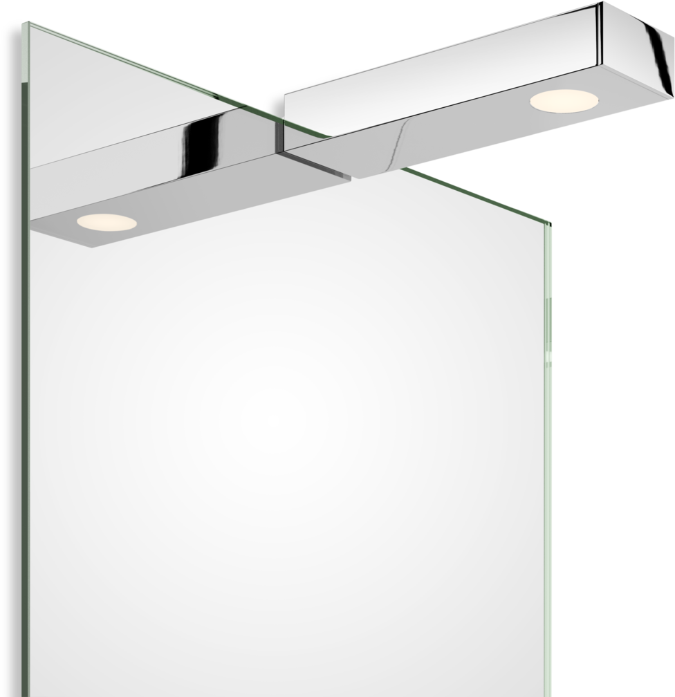 0418700 накладной светильник на зеркало FLAT 1 LED DECOR WALTHER