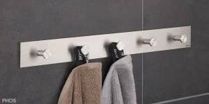 HL5H12S-B Полотенцесушитель с крючками на 5 стержней PHOS