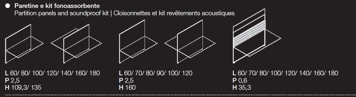 Las Mobili Звукопоглощающая перегородка стола Oxi sun-id-1396305 - Вид №5