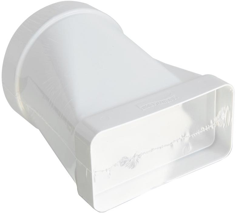 First Corporation Горизонтальное соединение в абс от круглой трубы к прямоугольной La ventilazione Cgo112b - Вид №1