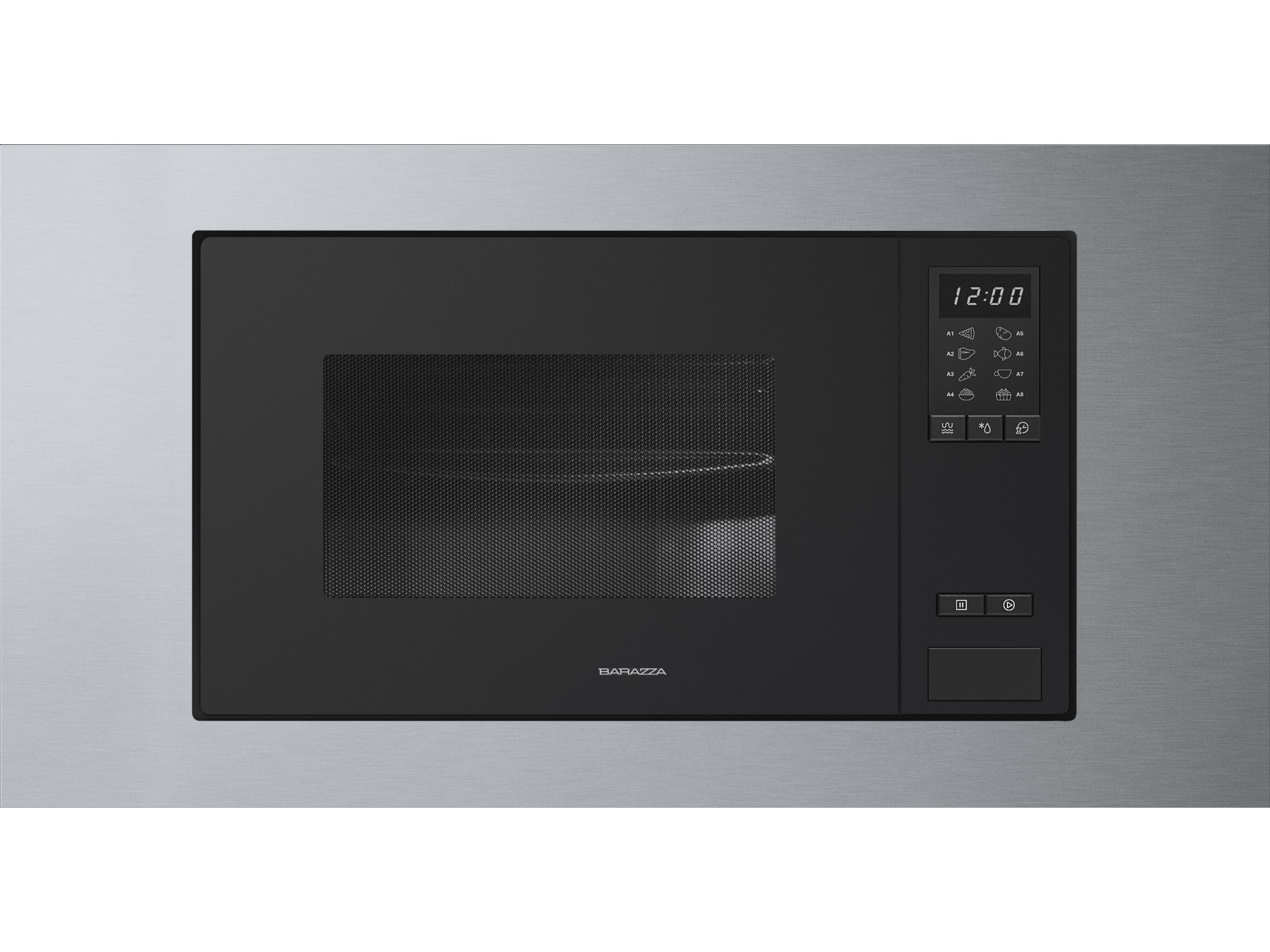 Встраиваемая микроволновая печь из нержавеющей стали Barazza Icon X ARCH-00031478