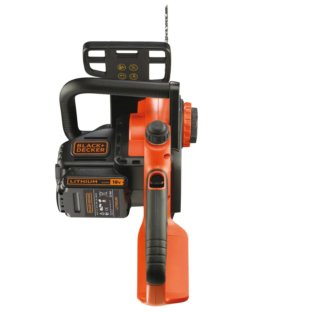 Аккумуляторная пила Black Decker 18 В  шина 25 см АКБ и ЗУ в комплекте BLACK + DECKER STLM-2084996 - Вид №8