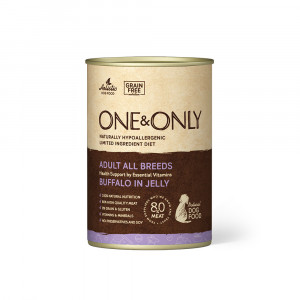 ПР0058562 Консервы для собак Буйвол банка 400г ONE&ONLY