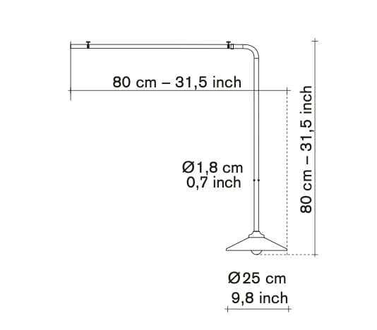 Металлический потолочный светильник valerie_objects Потолочные светильники ARCH-00097609 - Вид №2