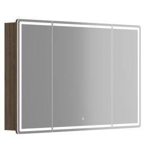 Зеркальный шкаф Mirror 1190x150х740 мм, с LED подсветкой