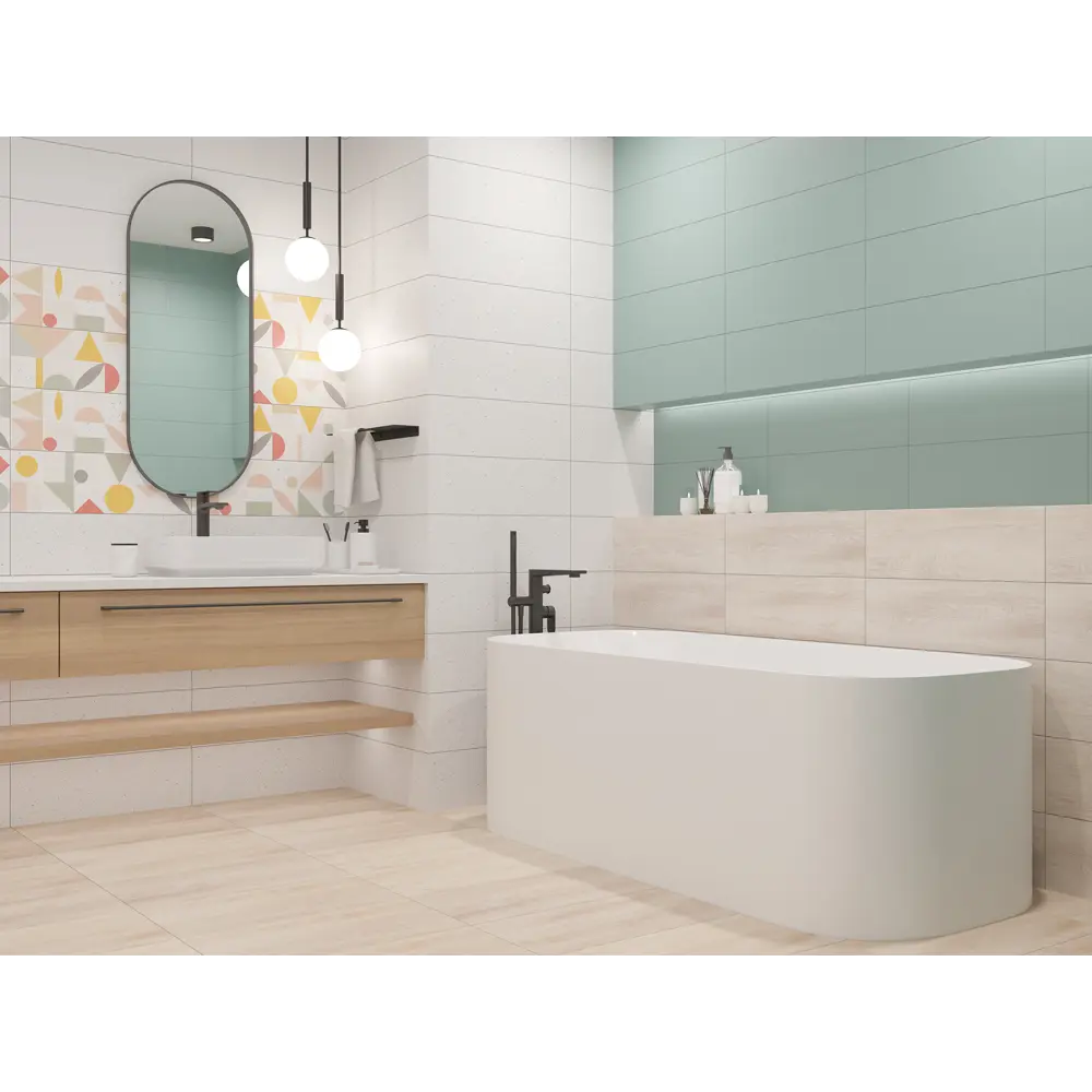 Декор настенный LB Ceramics Юген Линдберг 20x60 см матовый цвет паттерн STLM-2129506 - Вид №2