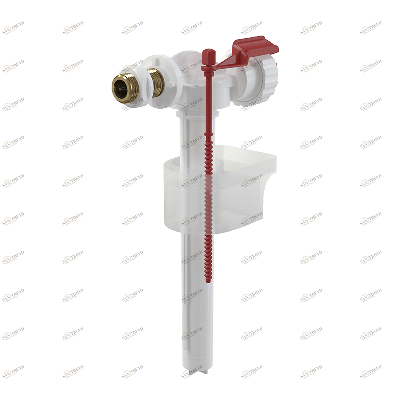 Впускной механизм с боковой подводкой и металлической резьбой для пластиковых бачков и скрытых систем инсталляции ALCAPLAST A16M38