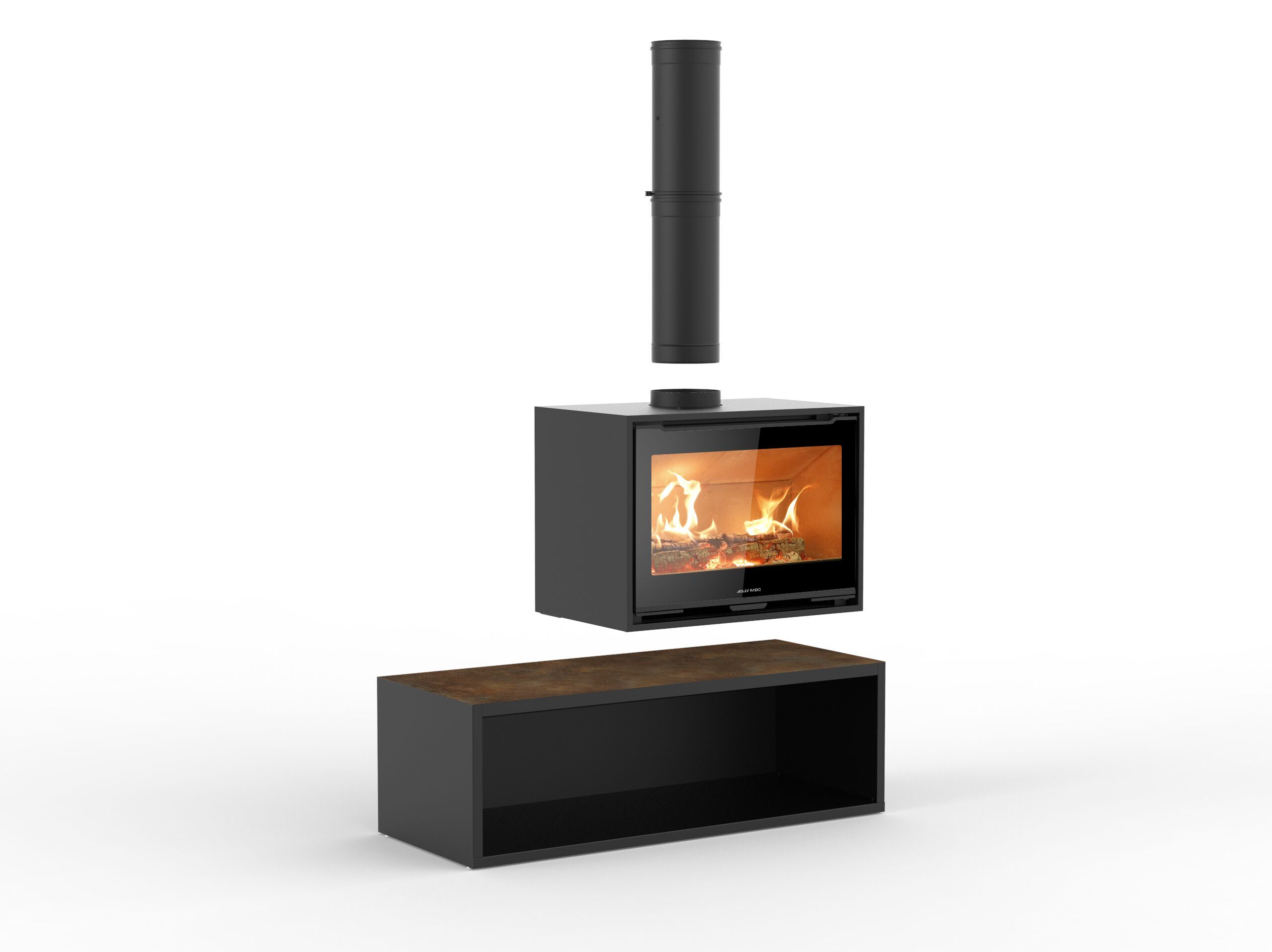 Дровяная печь для обогрева воздуха Jolly Mec воздушные системы ARCH-00117979 - Вид №8