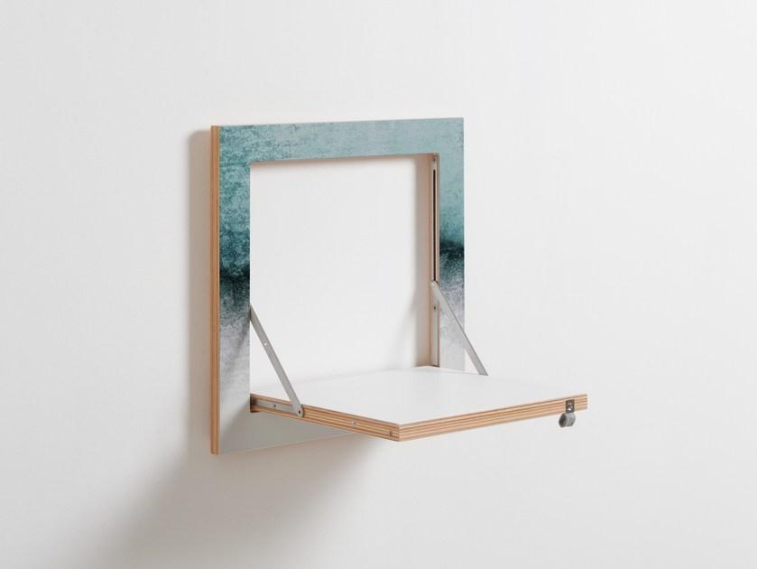 AMBIVALENZ Складная фанерная полка Fläpps shelf 40×40-1 Fl020041 - Вид №3