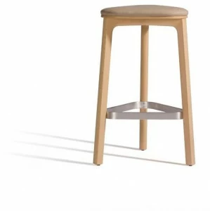 Capdell Высокий табурет из бука со встроенной подушкой Perch