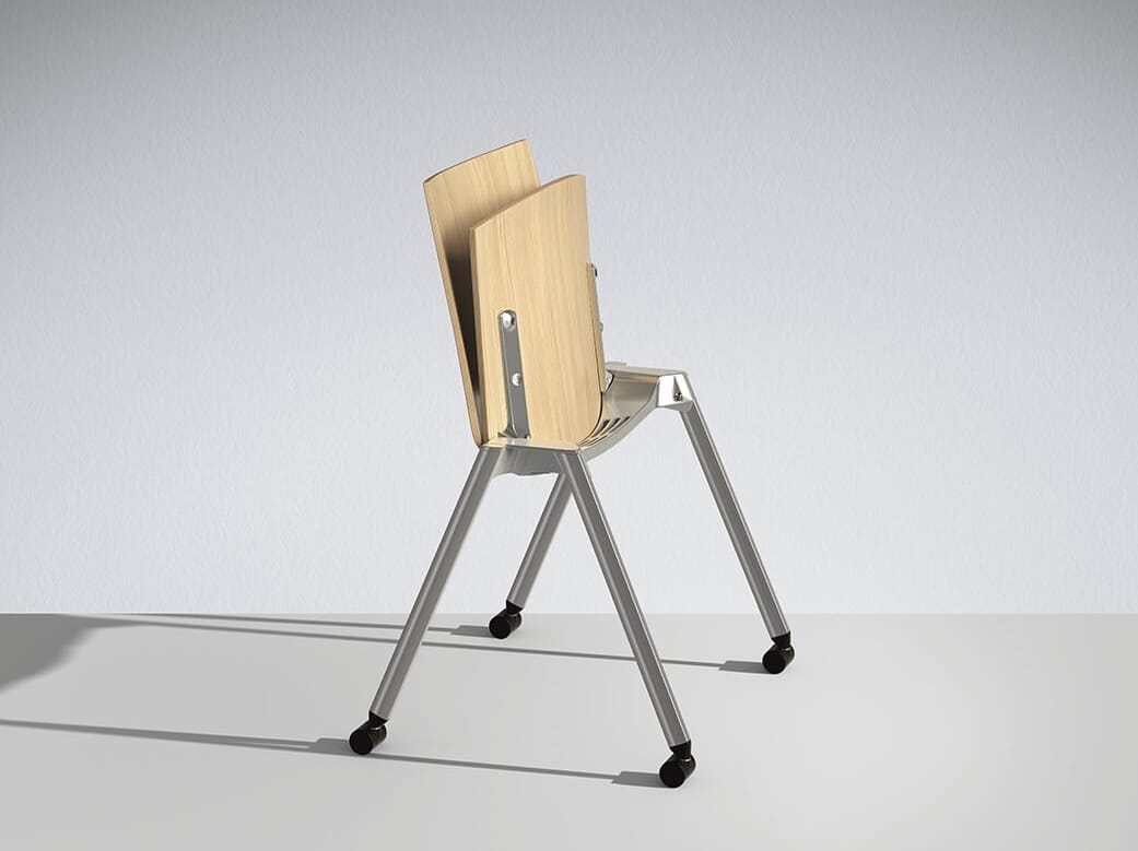 Складной стул с колесами LAMM Hl3 ARCH-00094106