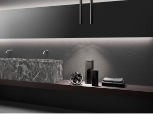 Деревянная столешница для умывальника