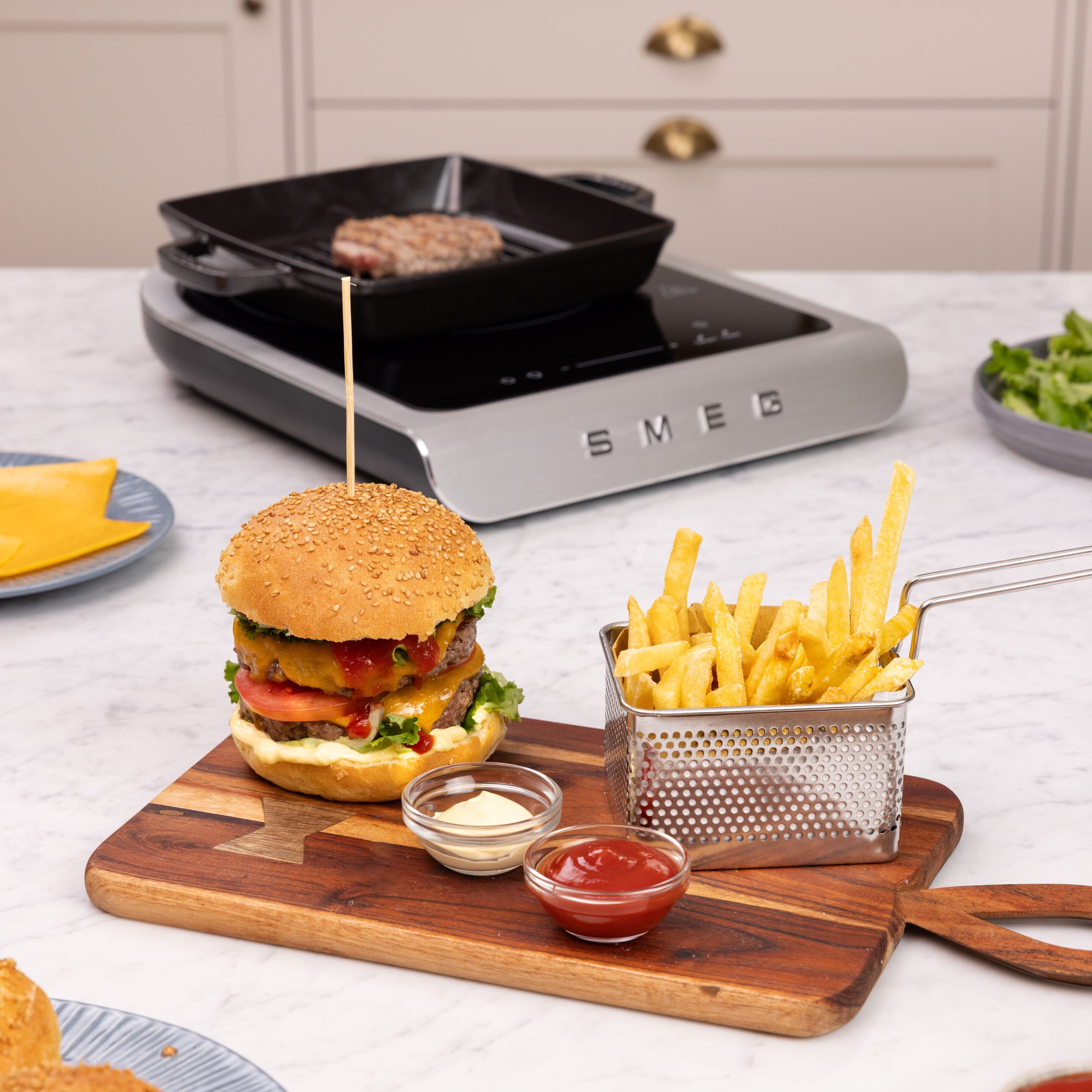 Портативная индукционная плита Smeg эстетическая ARCH-00033652 - Вид №16
