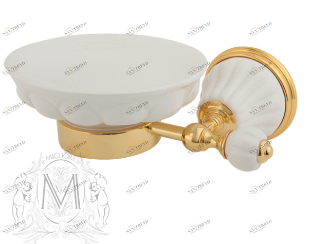 Мыльница MIGLIORE Olivia ML.OLV-60.601 настенная ML.OLV-60.601.BI.CR