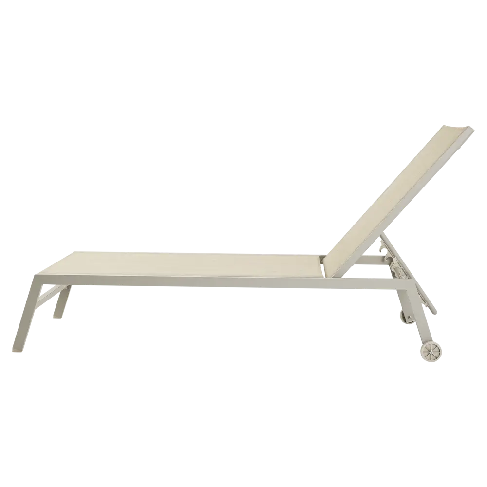 Шезлонг BEGINIA Lazo 200x68x31 см алюминий коричневый STLM-2128030 - Вид №17