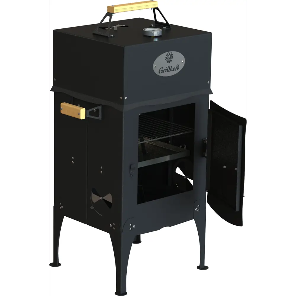 Коптильня угольная двухуровневая «Викинг» 44x97 см Santreyd STLM-2189418