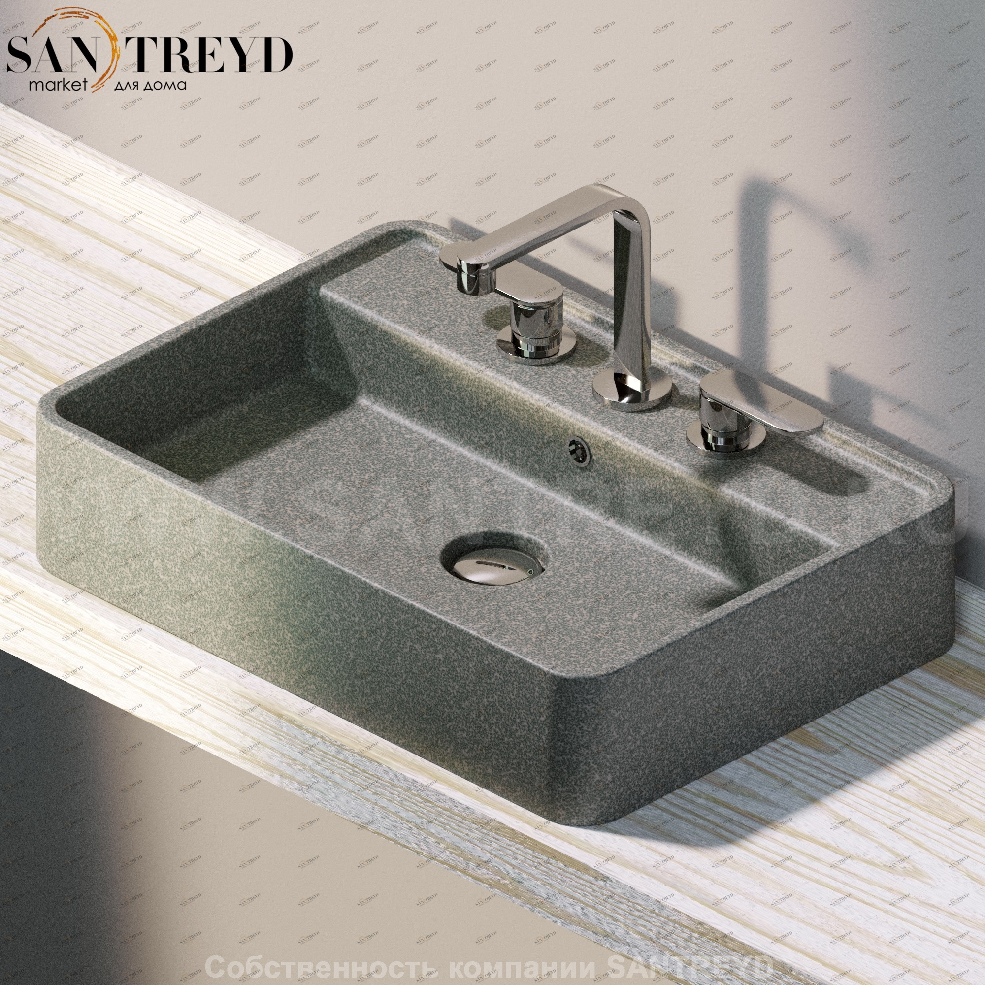 MW60PR7037 Накладная раковина на столешницу  прямоугольная Ceramica Flaminia Miniwash