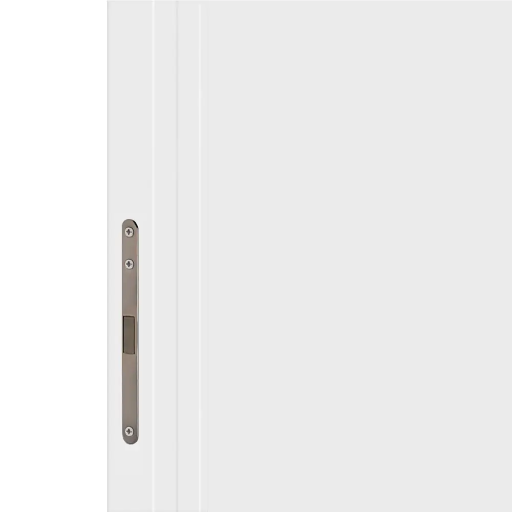Дверь межкомнатная глухая обратного открывания с замком комплекте Invisible 90x200 см левая без кромки цвет белый 89382977 STLM-2197364 VELLDORIS  - Вид №1