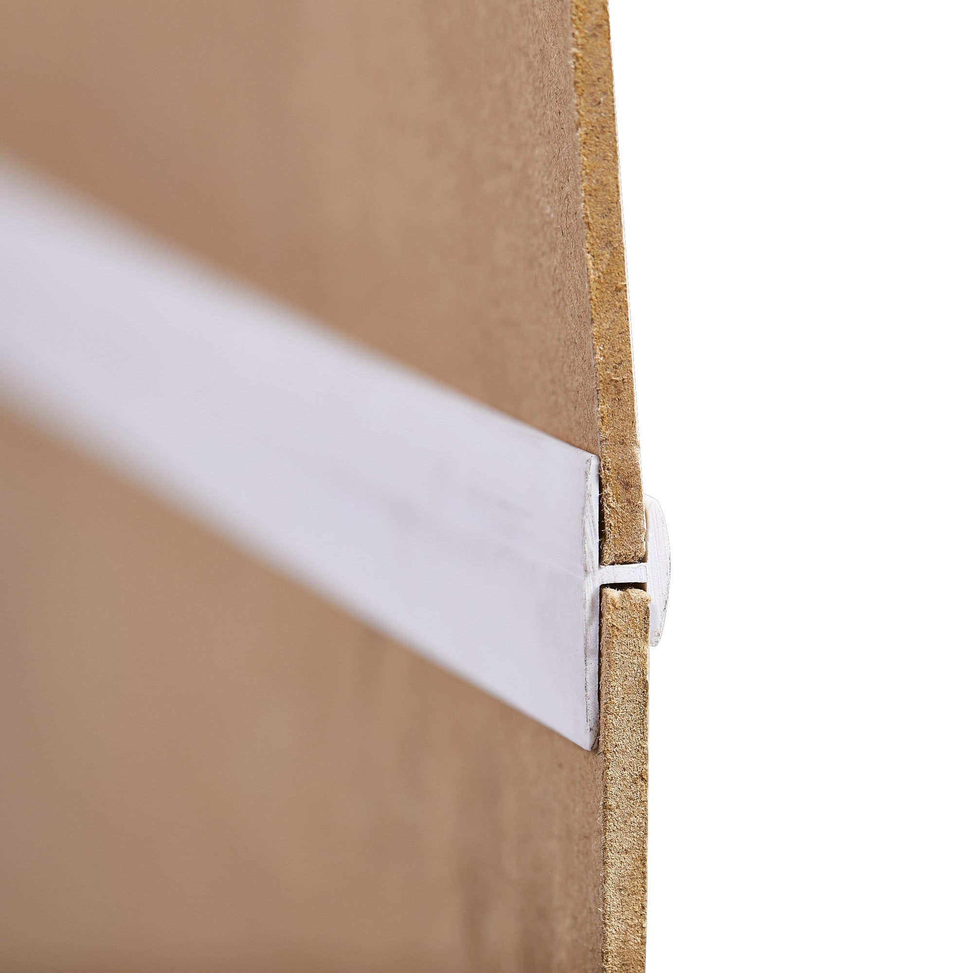 10151005 Профиль ПВХ соединительный 2440 мм, цвет белый Santreyd  - Вид №3