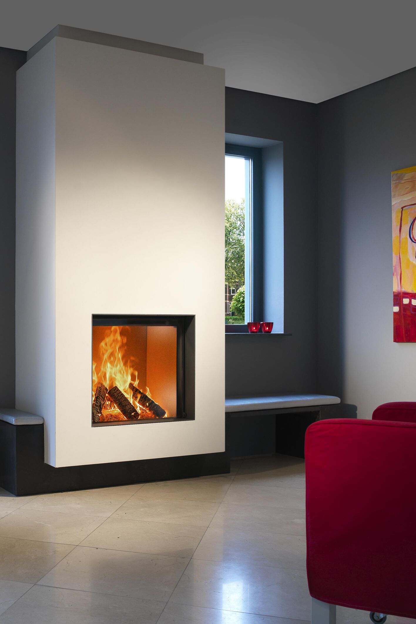 Закрытый дровяной камин KALFIRE W71/62F ARCH-00067393 - Вид №2