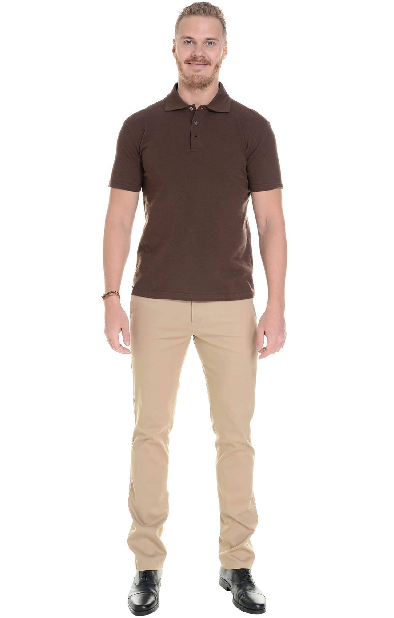 68269 Брюки  мужские beige (бежевые) El-Risto  Одежда для официантов  размер 58/170-176  - Вид №4