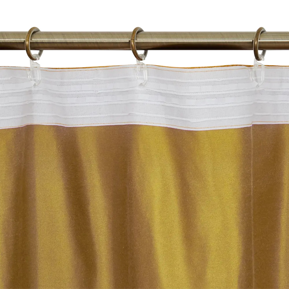 Штора на ленте Вельвет 200x280 см цвет золото WITERRA STLM-2200710 - Вид №4