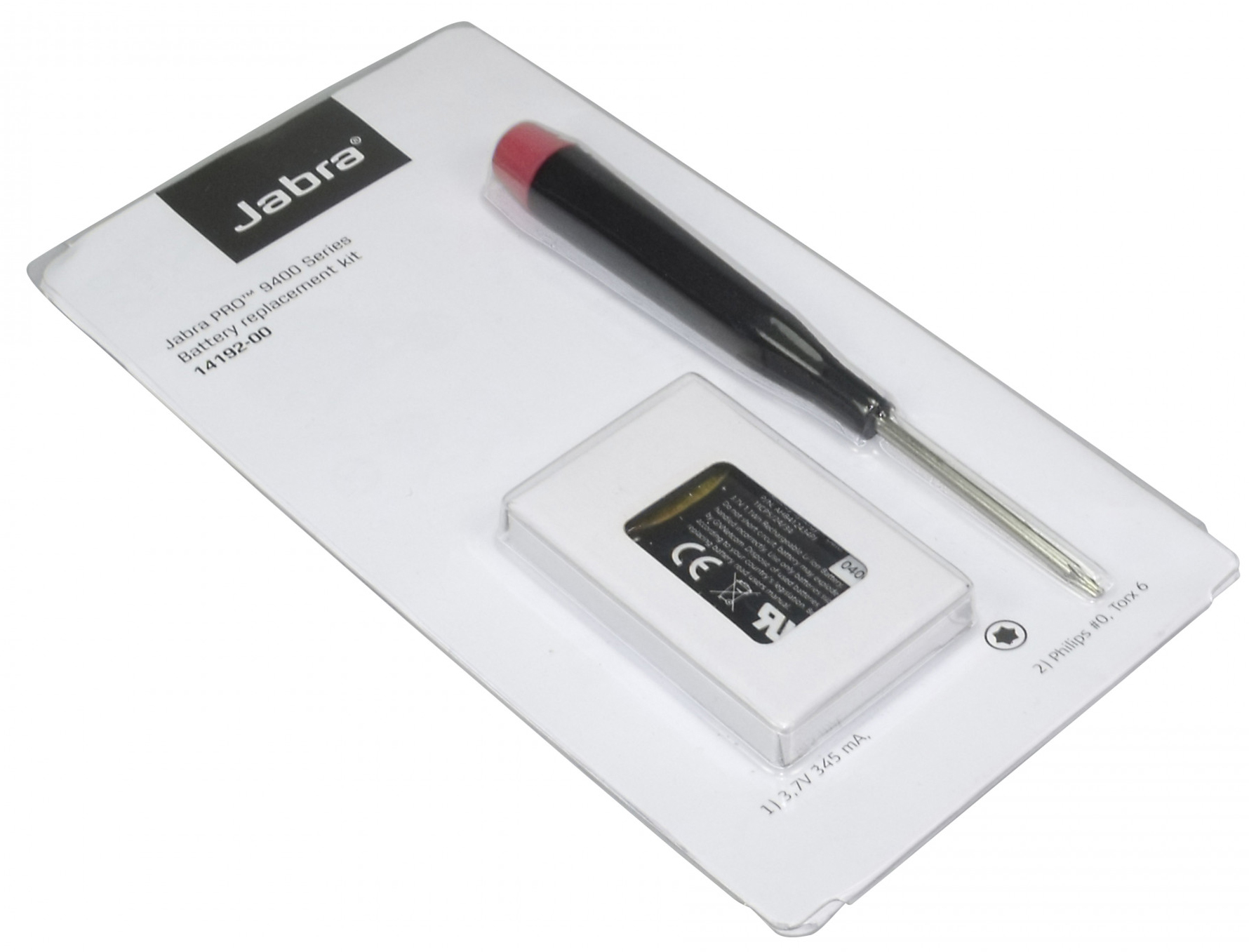 14192-00 a battery pro 9400 series hs battery kit Jabra Santreyd 