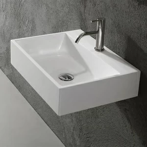 GESTO54 Подвесная раковина настенная овальная Antoniolupi  белая