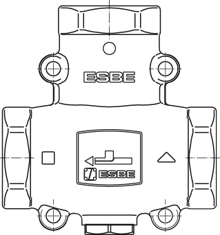 5102 72 00 VTC531Ротационные устройства » Esbe серии VTC500  - Вид №1