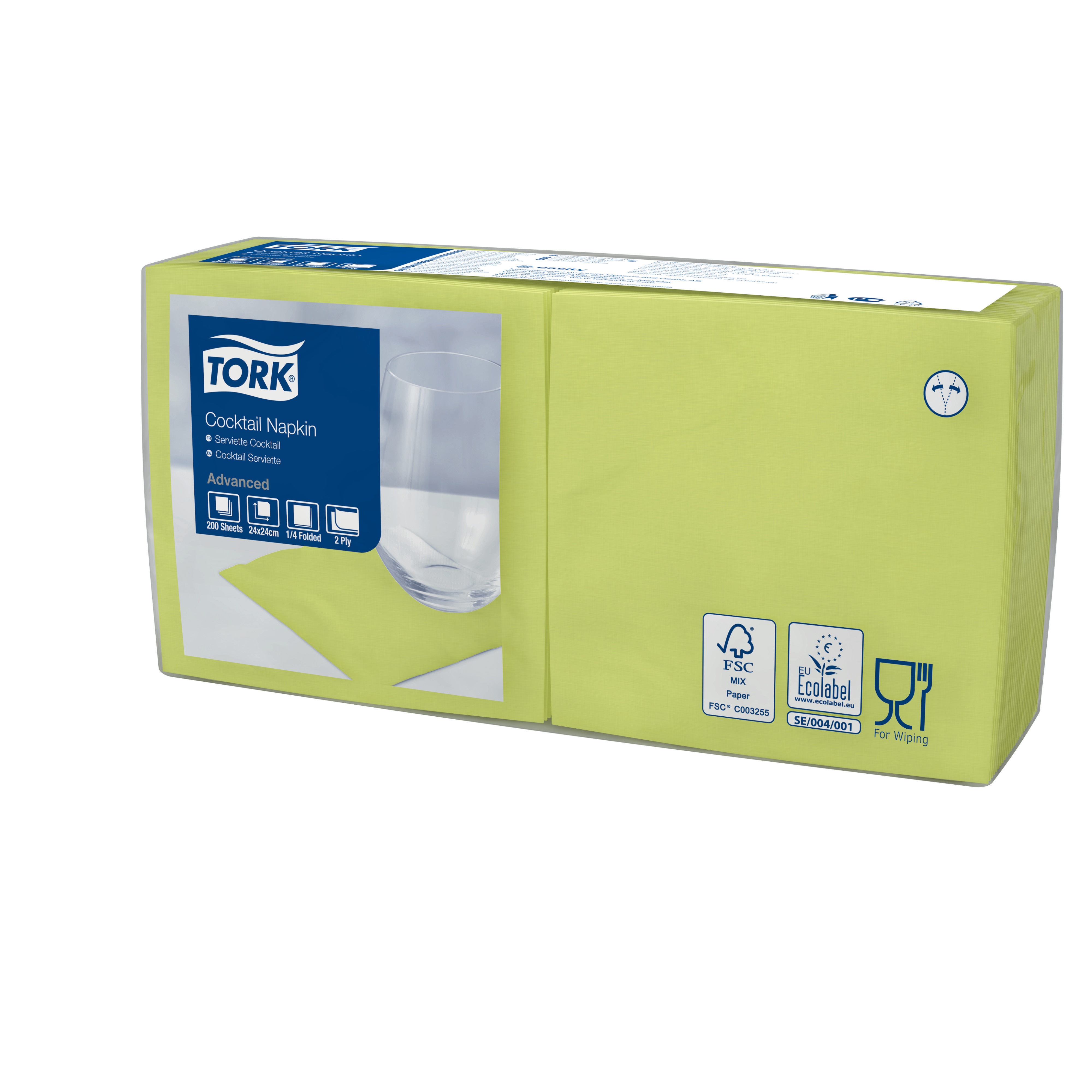 47782200 Коктейльная салфетка из лайма Tork  - Вид №1