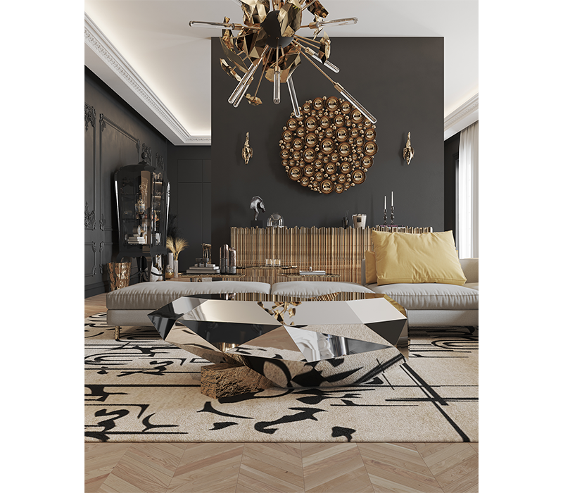 0-077 Зеркало Ньютона Boca Do Lobo  - Вид №6