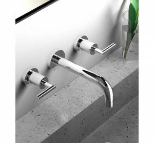 GENEBRE 68131 12 45 66 Смеситель для умывальника с изливом 16 см