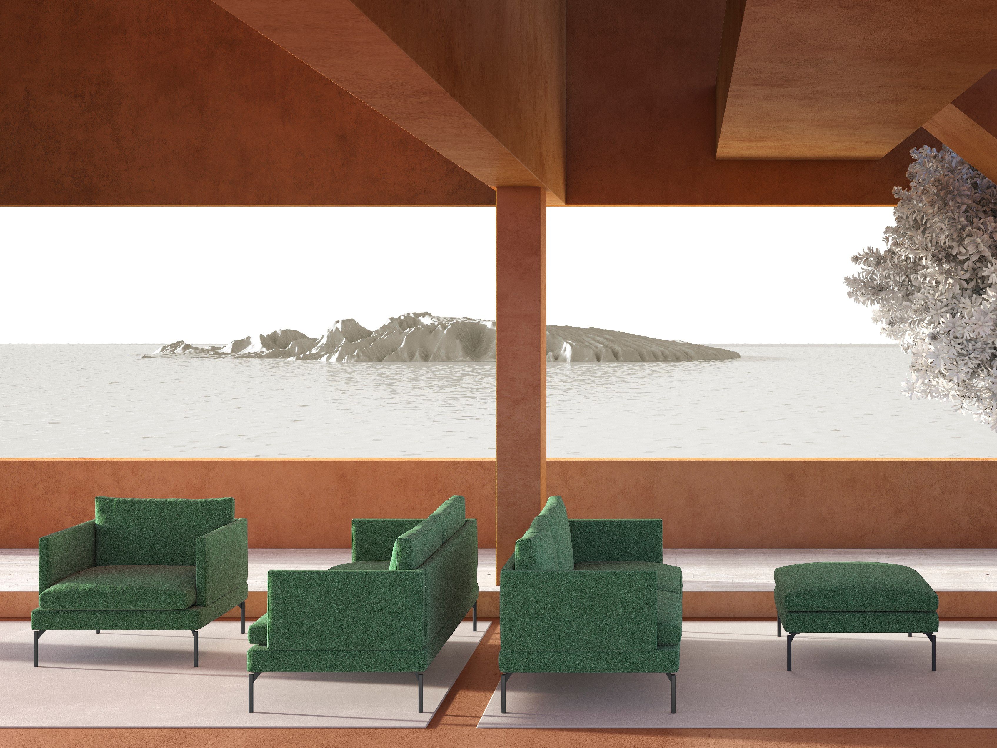 Кресло с подлокотниками SITLOSOPHY® Saudade ARCH-00112826 - Вид №6