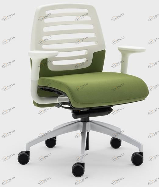 Viganò Офисный стул с тканевыми и пластиковыми колесами Madam office sun-id-1452415