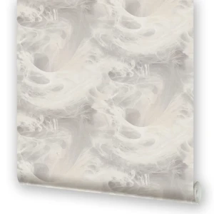 Обои на флизелиновой основе Дым 1.06х10.05 м цвет серый 4034-5