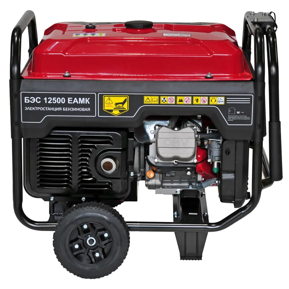 Генератор бензиновый Elitech БЭС 12500ЕАМК, 9.5 кВт STLM-2047109 - Вид №6