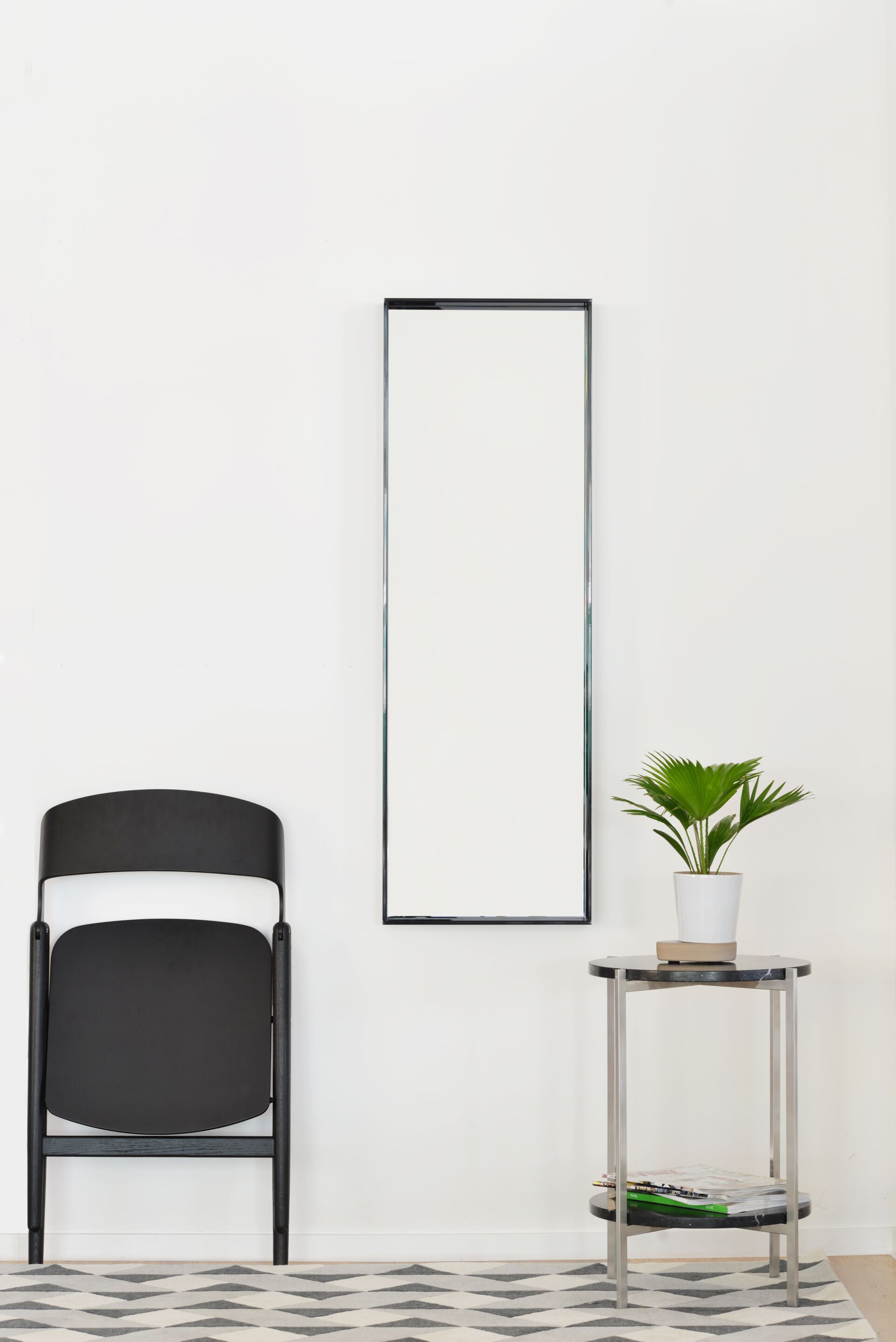 Прямоугольное настенное зеркало с рамкой Case LUCENT TALL ARCH-00112172 - Вид №2