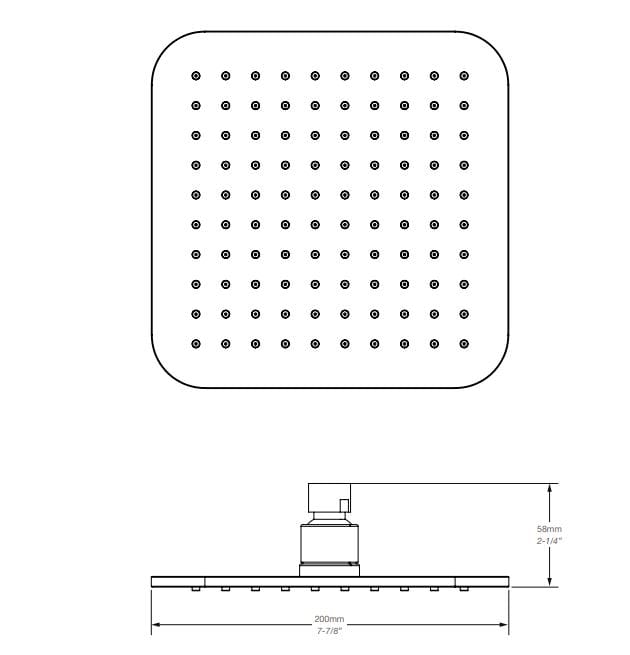 Термостатический набор для душа с душем BARIL PRO-2805-04 ARCH-00026351 - Вид №1