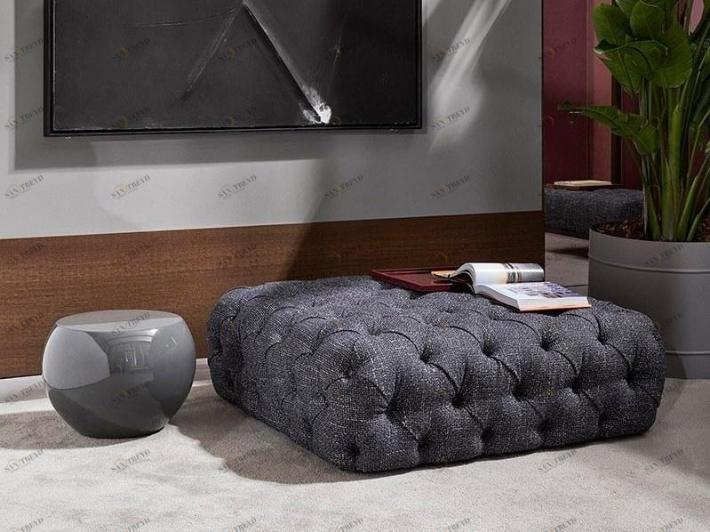 Meridiani Тафтинговый пуф из ткани Norton sun-id-1402982